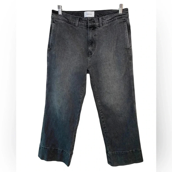 Current/Elliot Straight Leg Release Hem Jeans - Picture 2 of 7